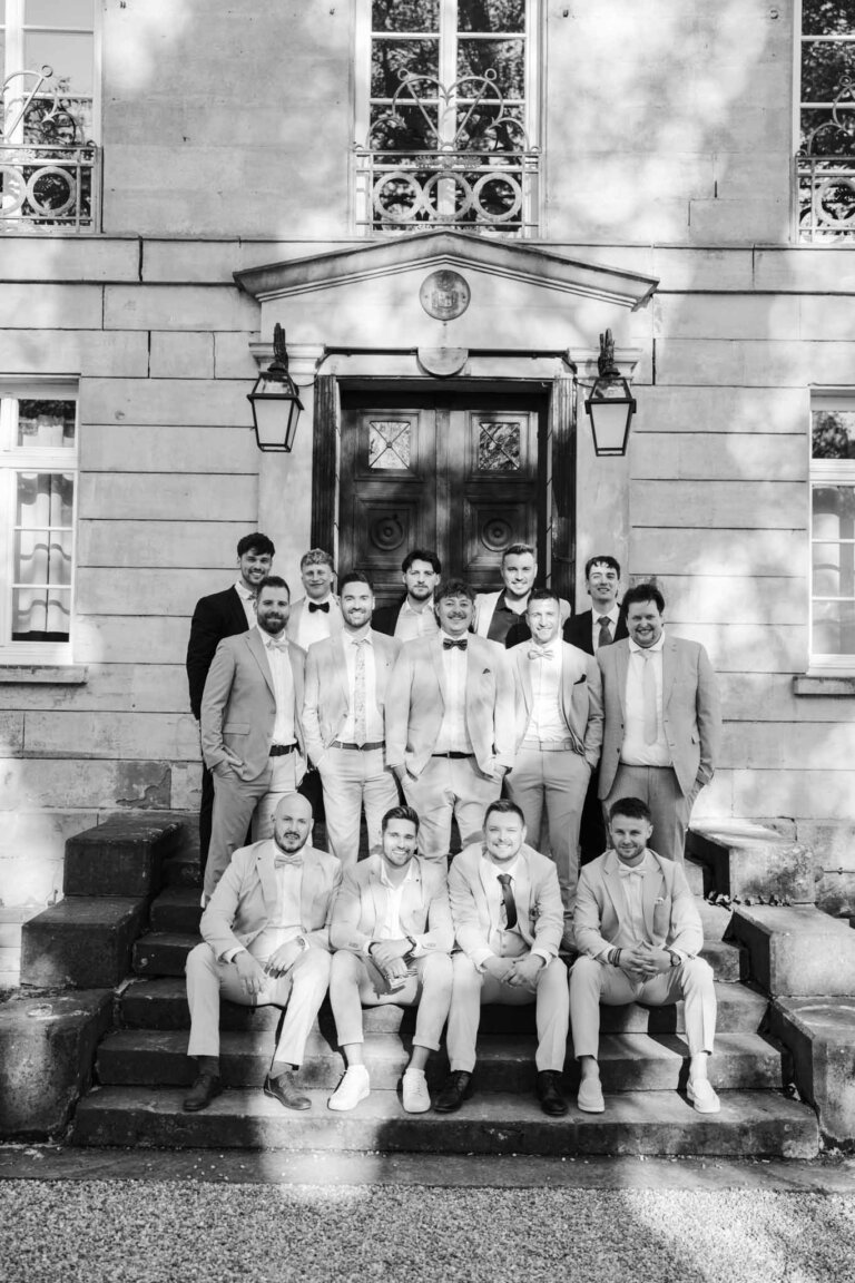 Moderne Gruppenbilder Hochzeit